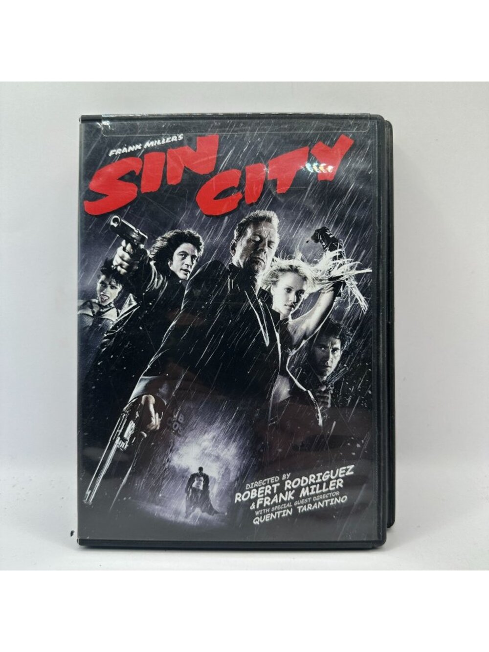 Sin City DVD Directed By Robert Rodriguez & Frank Miller With Quentin Tarantino